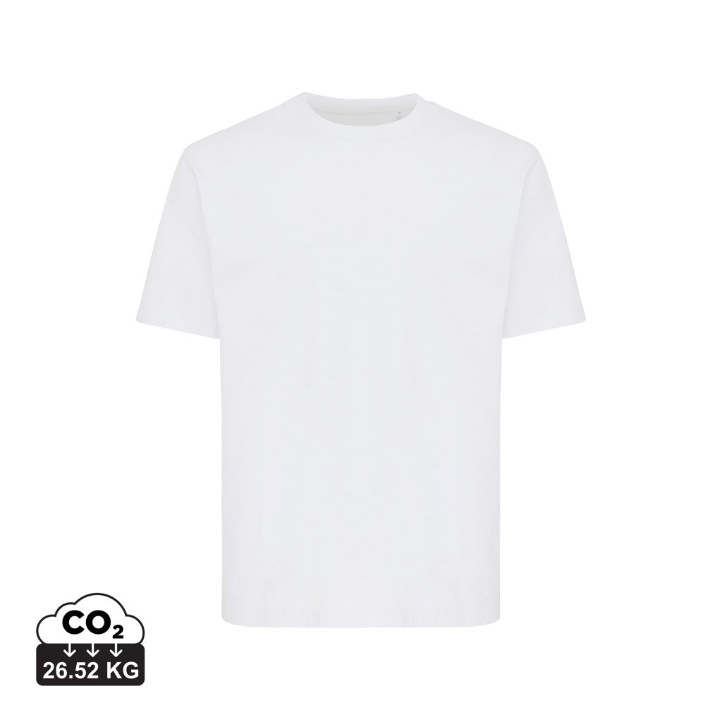 IQONIQ Nikko heavyweight recycled cotton t-shirt - Recycled White