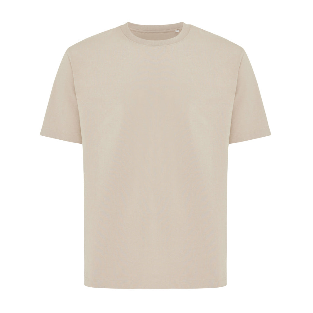 IQONIQ Nikko heavyweight recycled cotton t-shirt - Desert