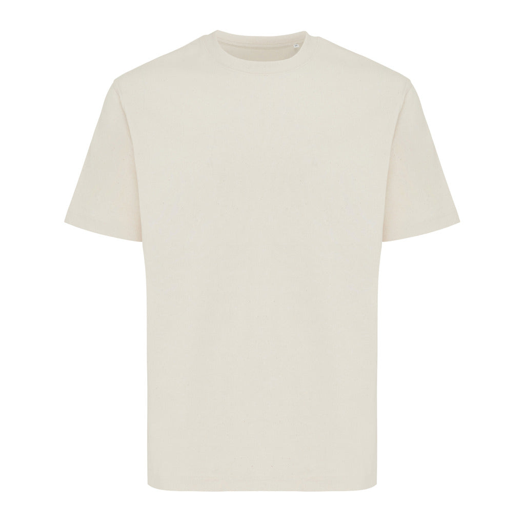 IQONIQ Nikko heavyweight recycled cotton t-shirt - Natural Raw