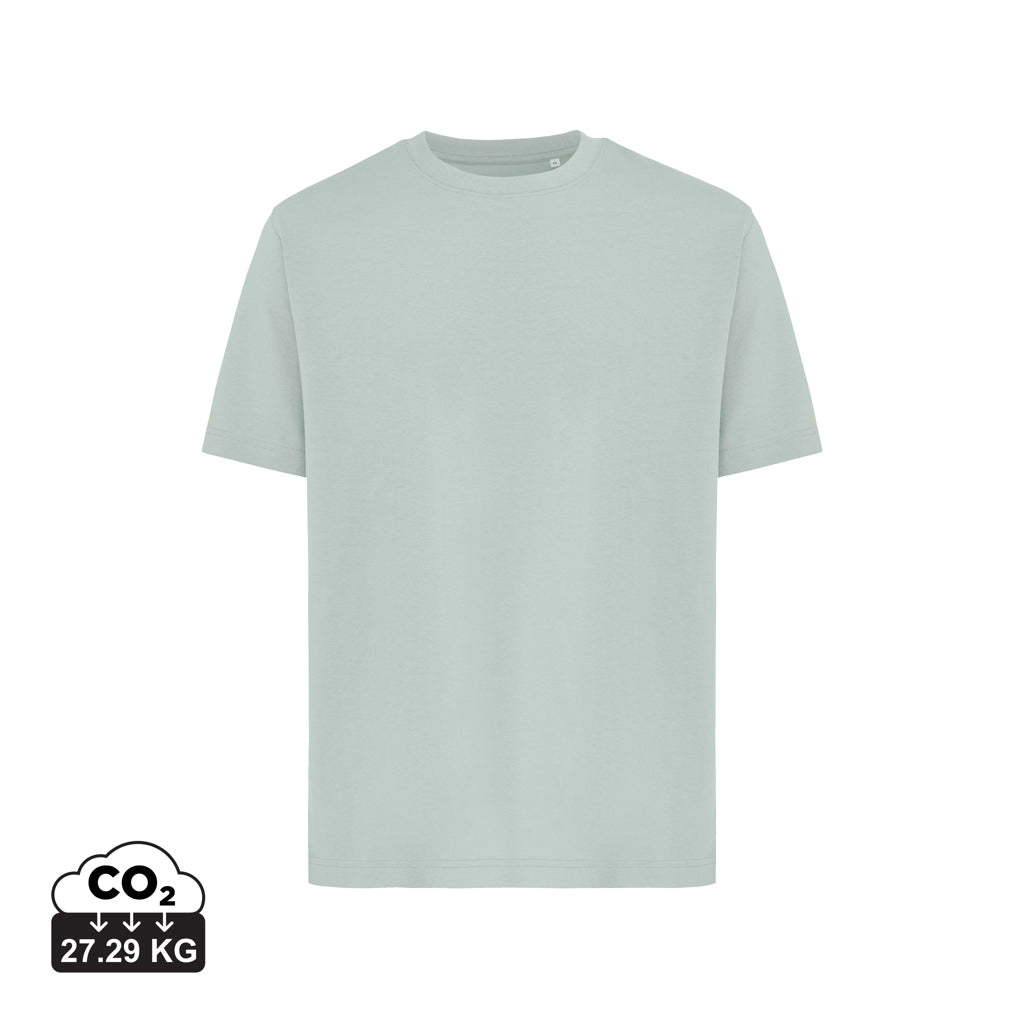 IQONIQ Nikko heavyweight recycled cotton t-shirt - Iceberg Green