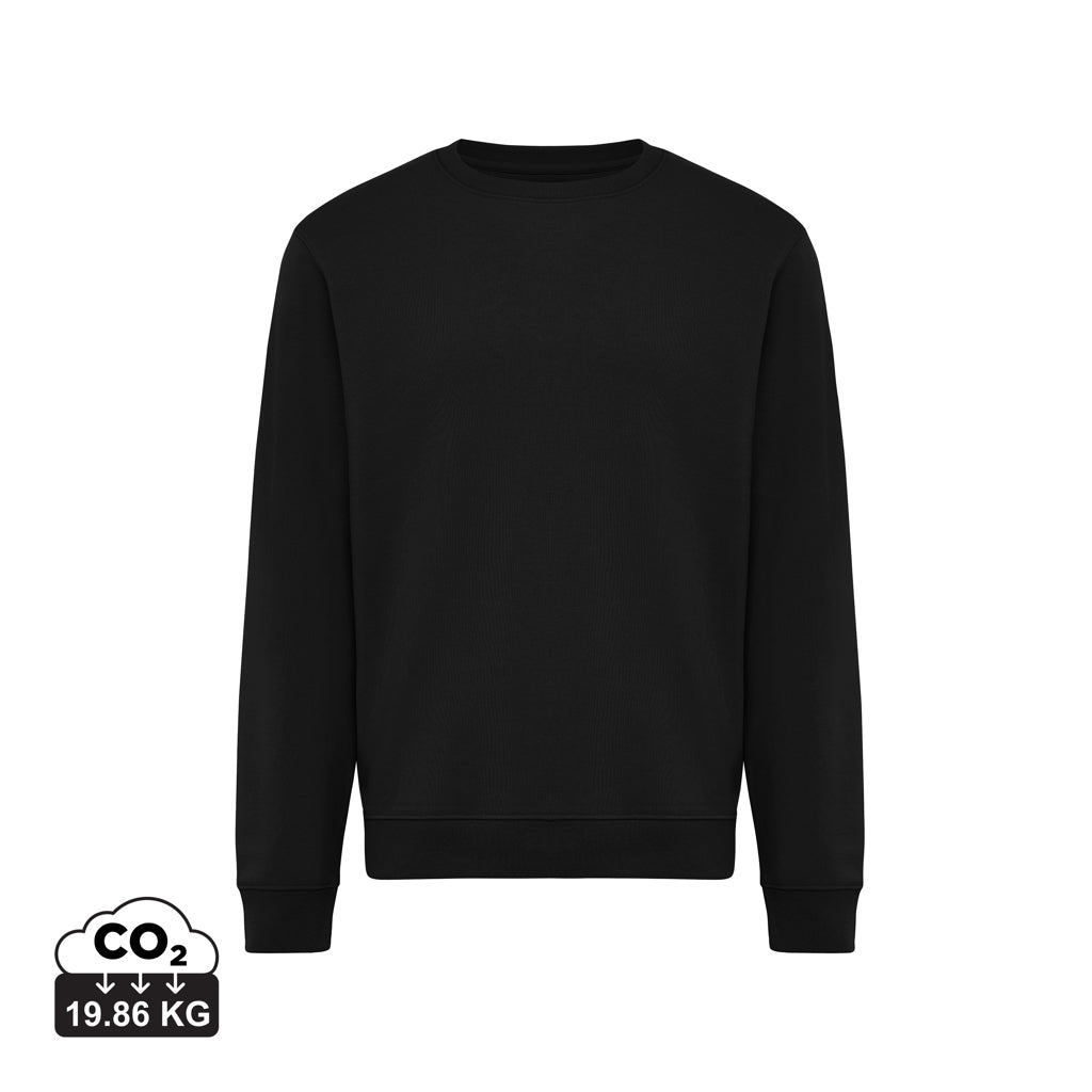 IQONIQ Torla recycled cotton crew neck - Black