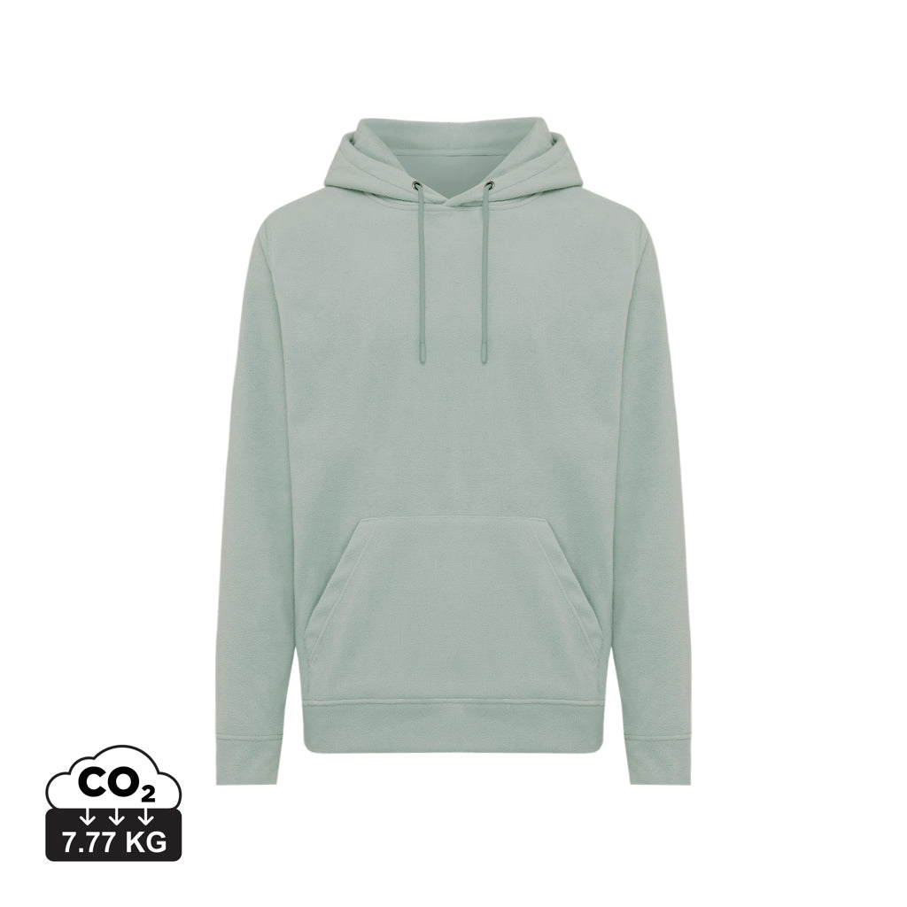 Iqoniq Trivor recycled polyester microfleece hoodie