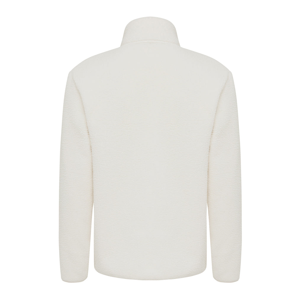 IQONIQ Diran recycled polyester pile fleece jacket - Natural