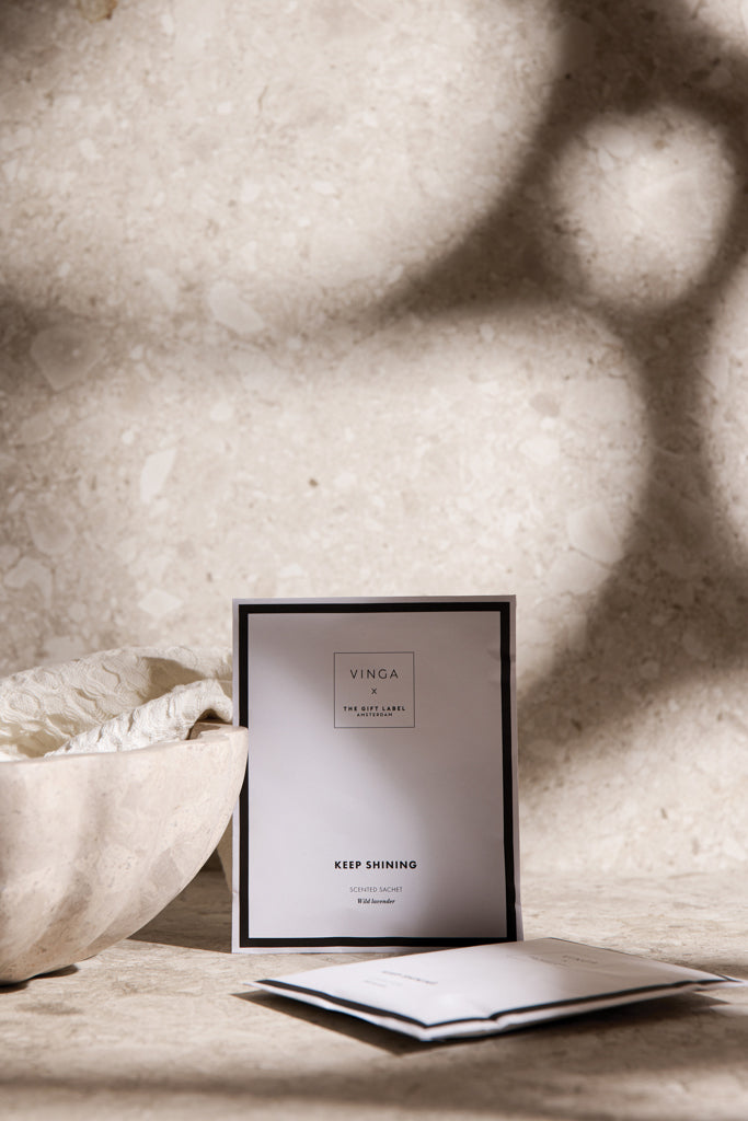 VINGA x TGL scented sachet - White