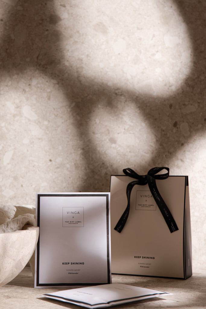 VINGA x TGL scented sachet - White