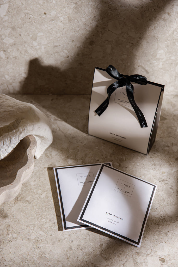 VINGA x TGL scented sachet - White