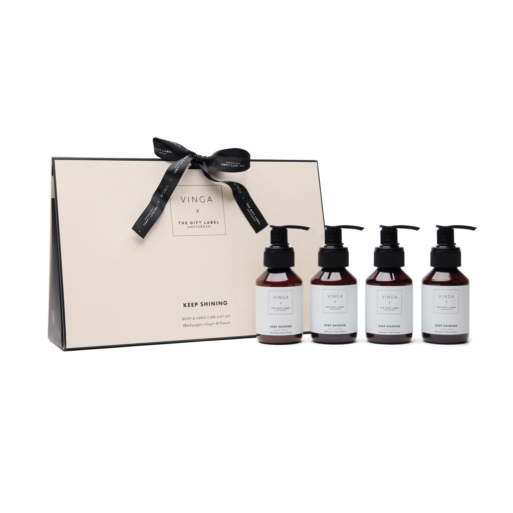 VINGA x TGL body and hand care gift set - White