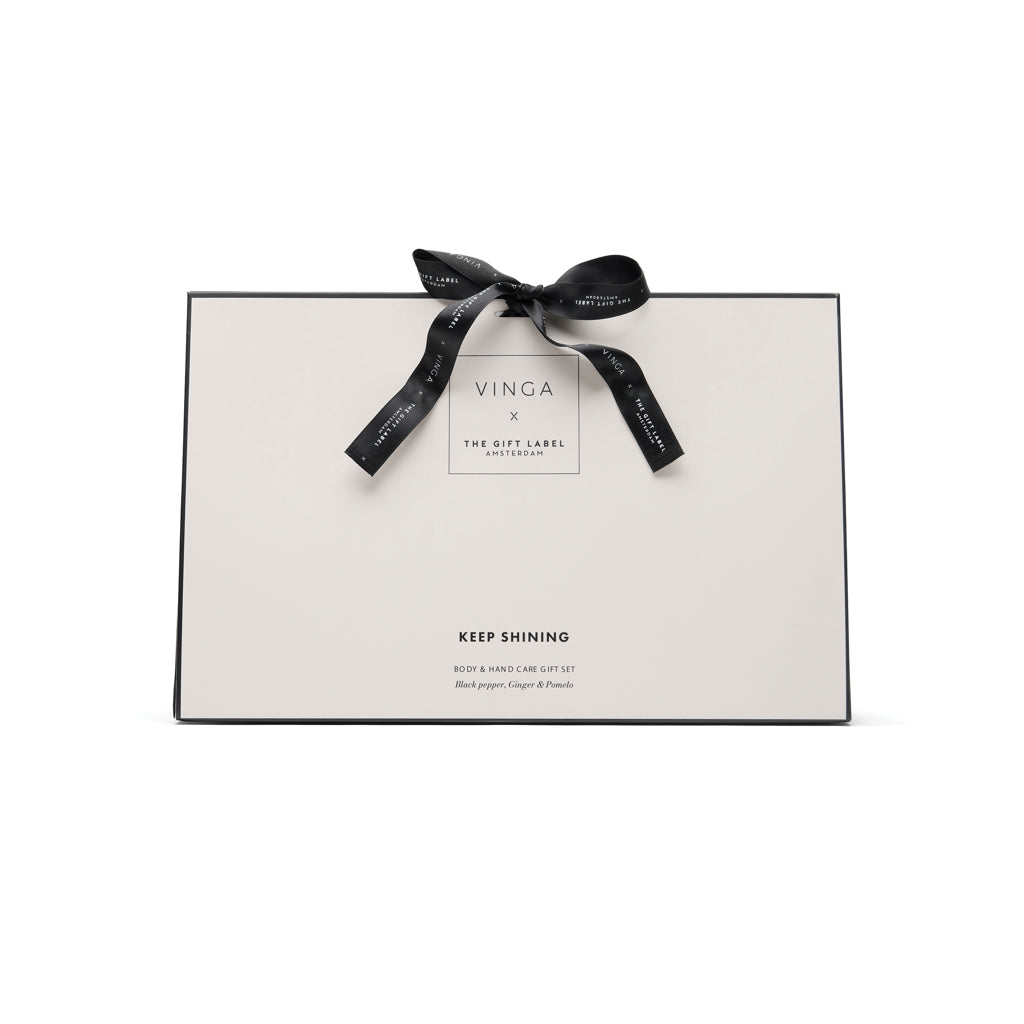 VINGA x TGL body and hand care gift set - White