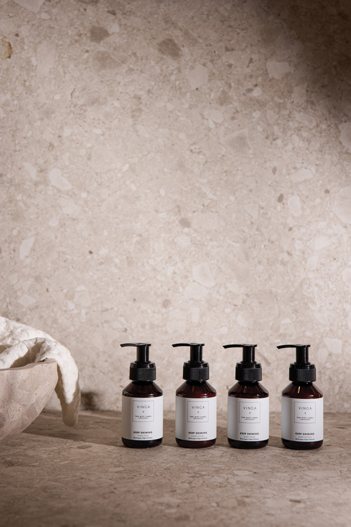 VINGA x TGL body and hand care gift set - White