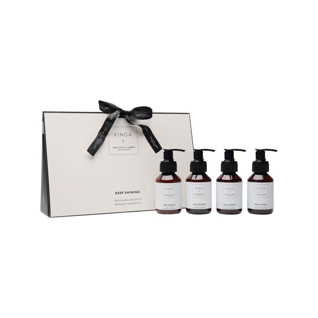 VINGA x TGL body and hand care gift set - White