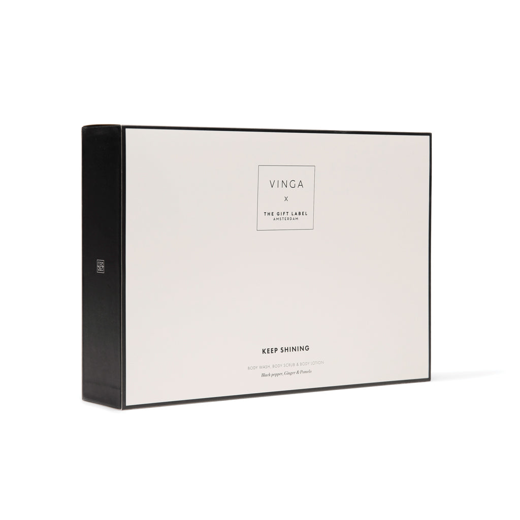 VINGA x TGL body care gift set - White