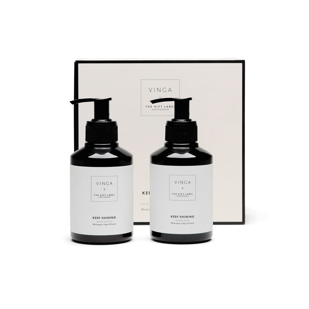 VINGA x TGL hand care gift set - White