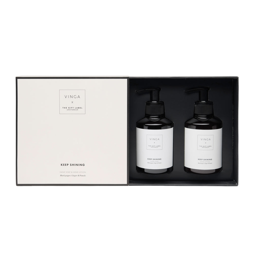 VINGA x TGL hand care gift set - White