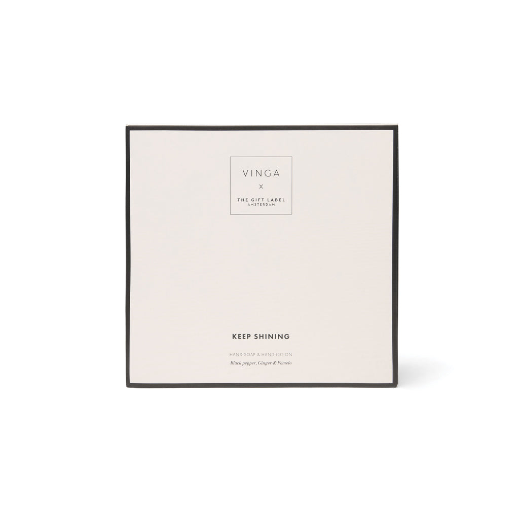 VINGA x TGL hand care gift set - White