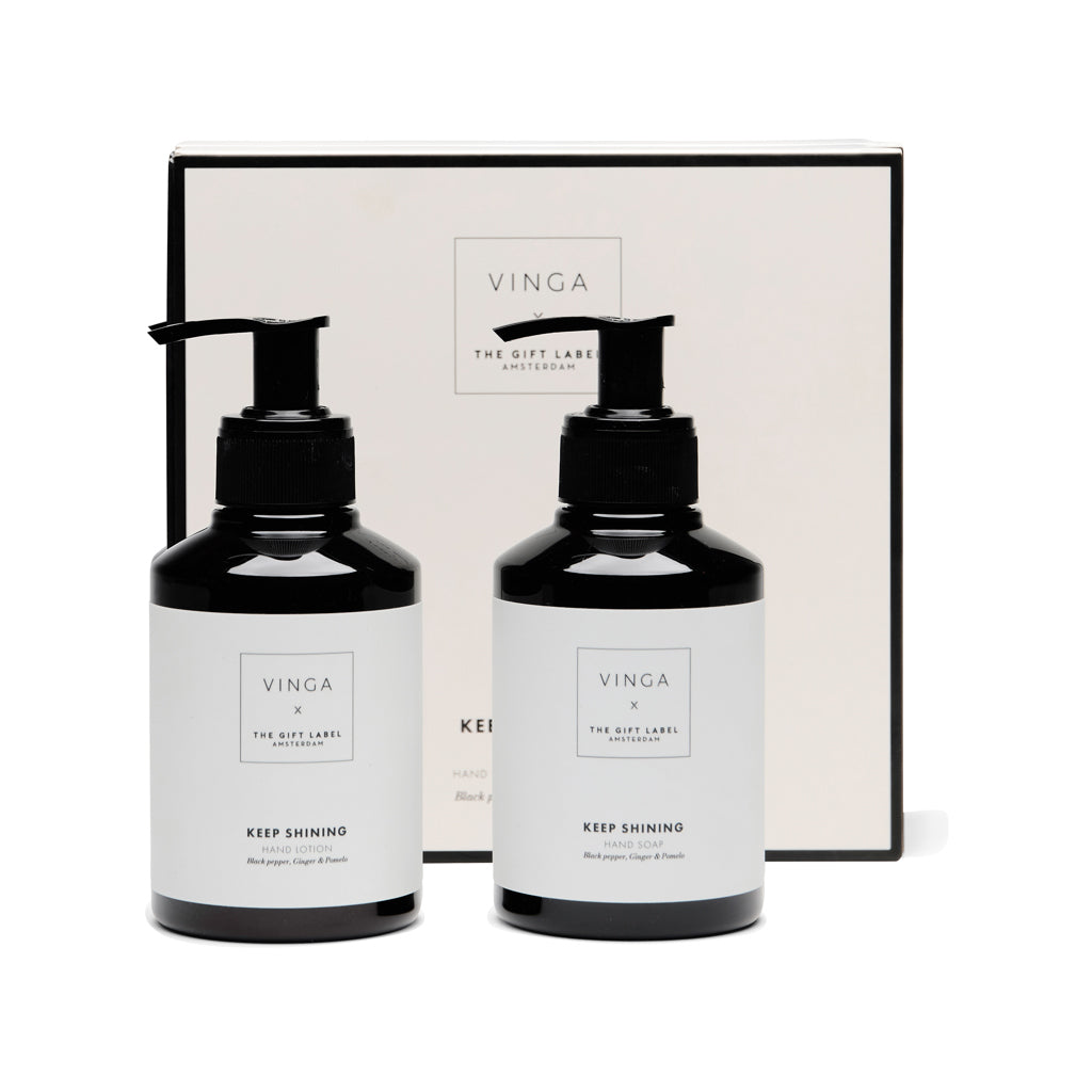 VINGA x TGL hand care gift set - White