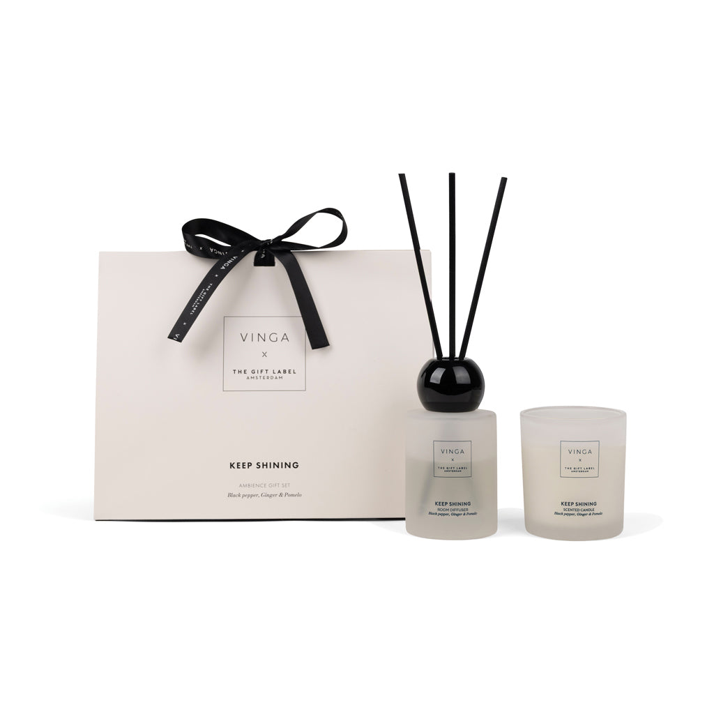 VINGA x TGL ambience gift set - White