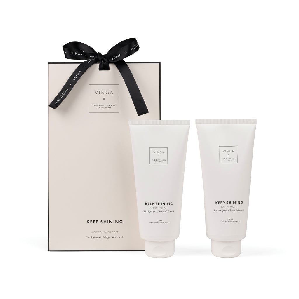 VINGA x TGL duo gift set - White