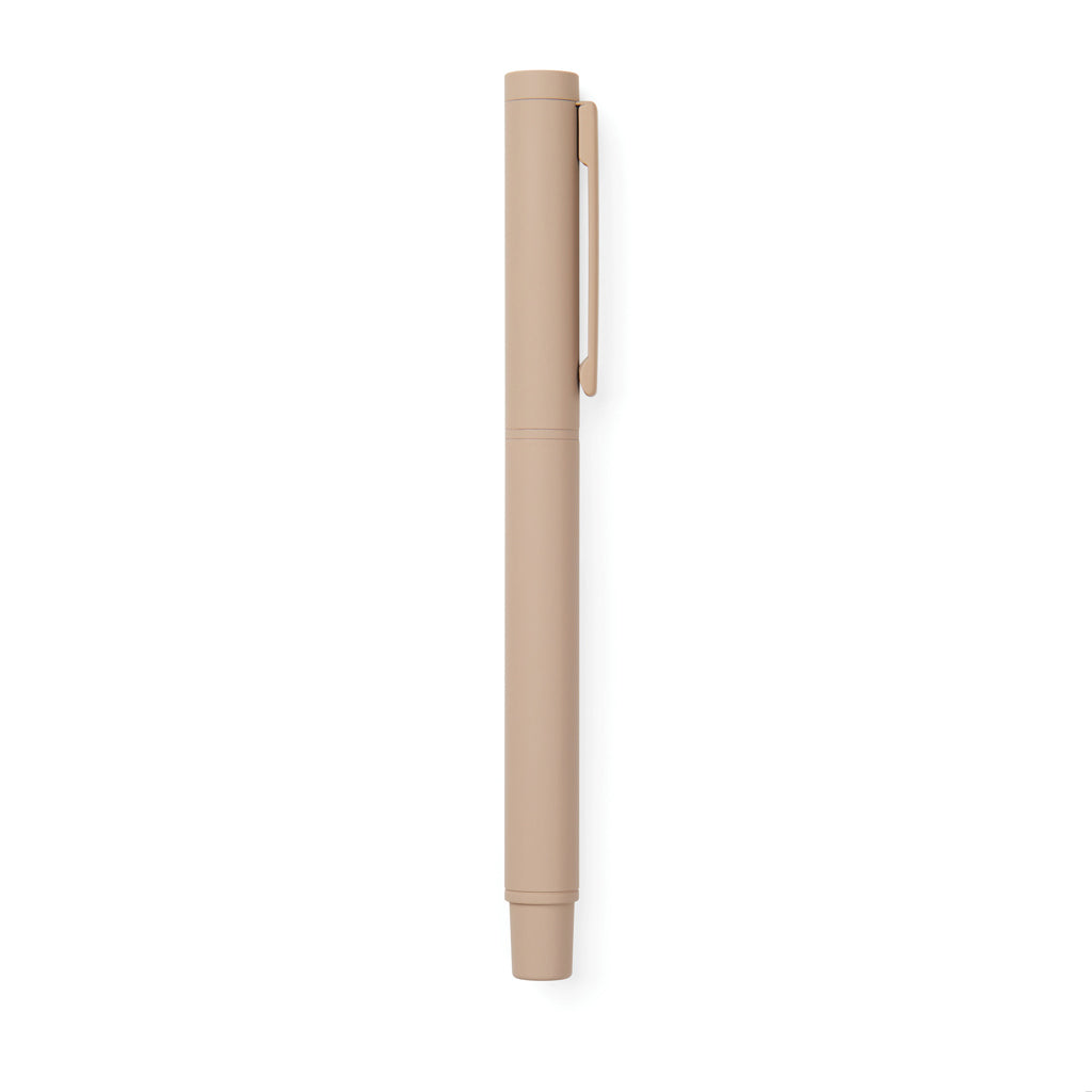 VINGA Baltimore RCS recycled SS pen - Greige
