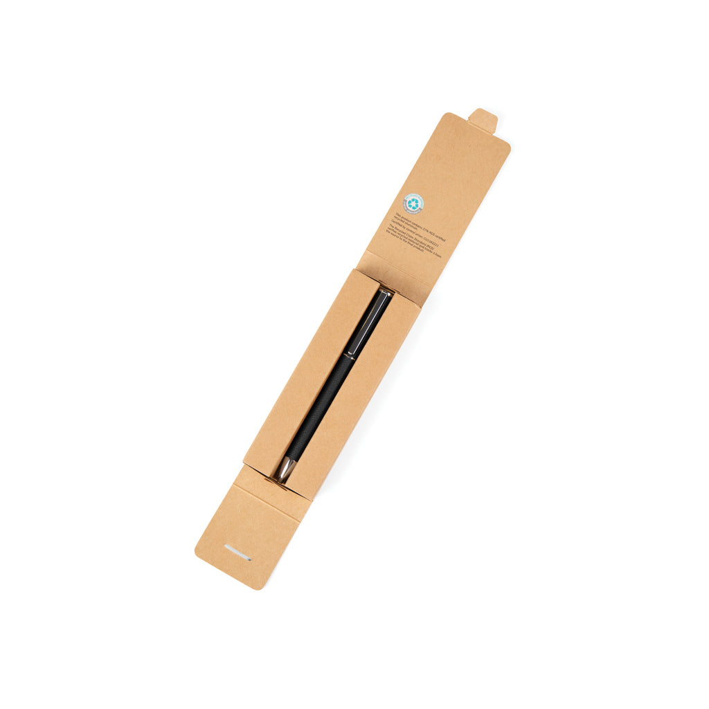 VINGA Timo RCS recycled aluminium pen - Black