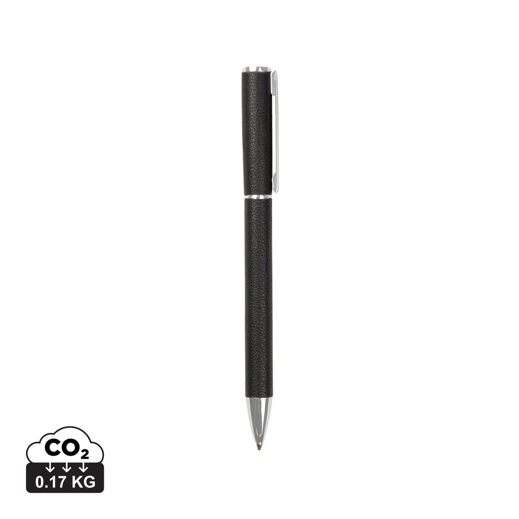VINGA Timo RCS recycled aluminium pen - Black