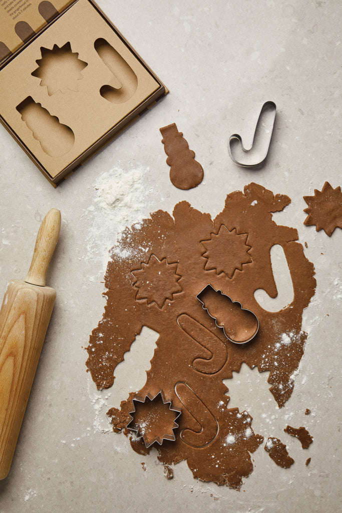 VINGA Classic cookie cutter 3-piece set - Grey