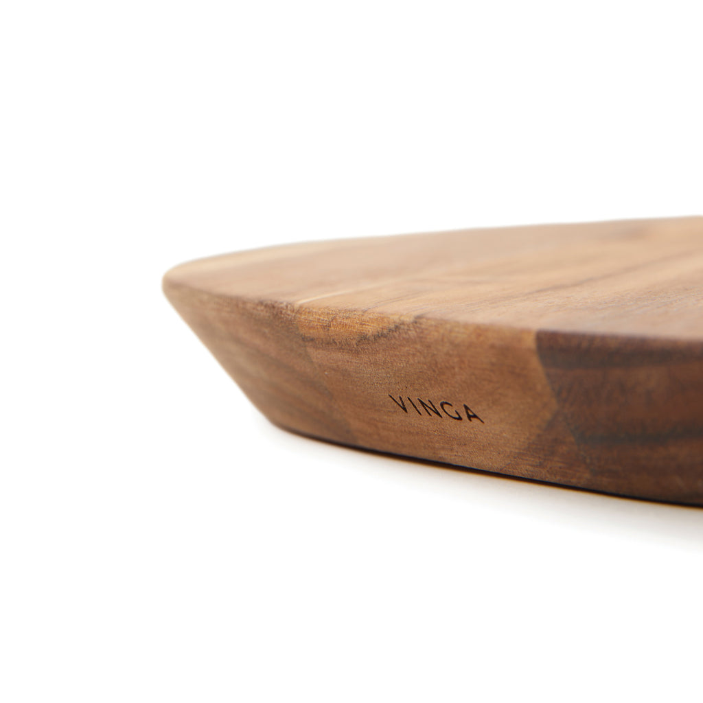 VINGA Veia serving board L - Brown