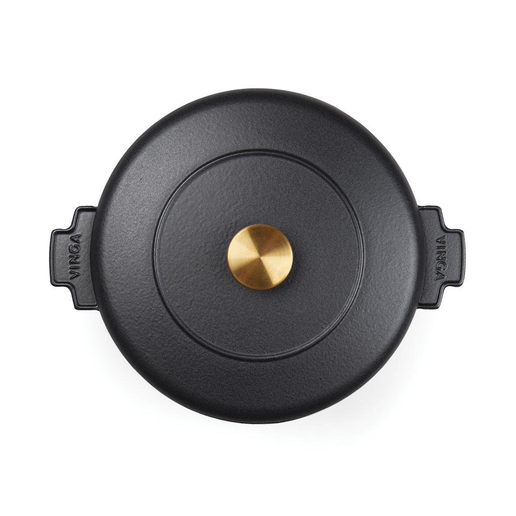 VINGA Monte heritage braiser 2.5 L - Black