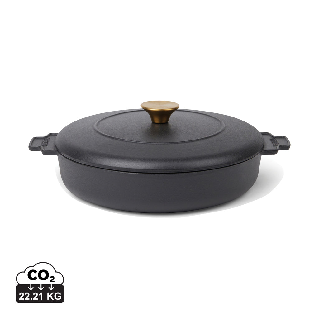 VINGA Monte heritage braiser 2.5 L - Black