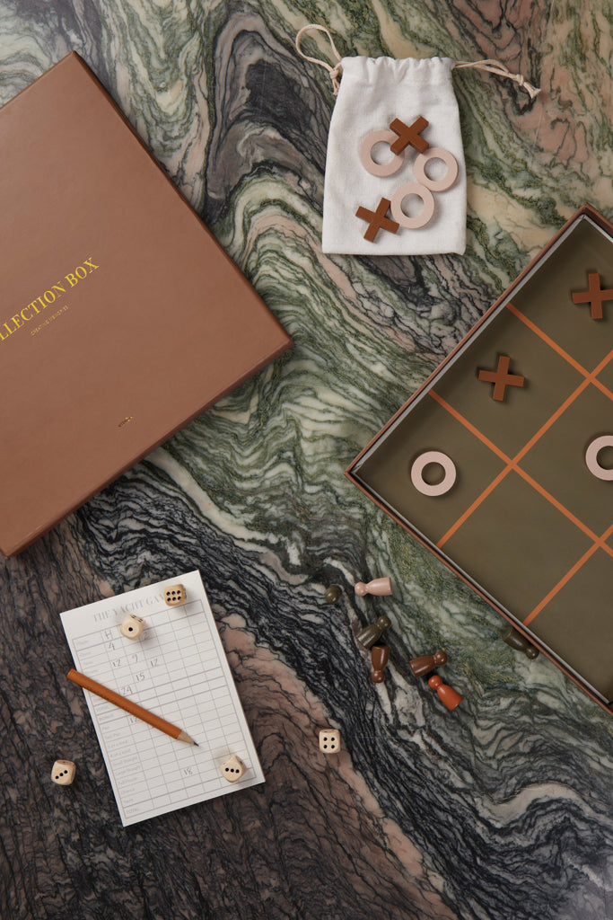 VINGA Coffee table collection box - Brown