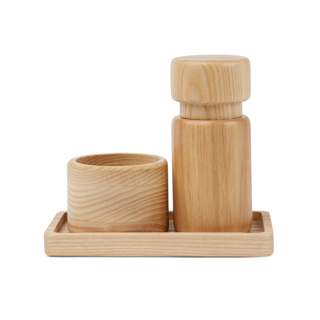 VINGA Retro salt & pepper set - Brown