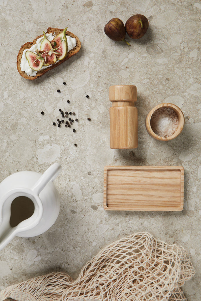 VINGA Retro salt & pepper set - Brown