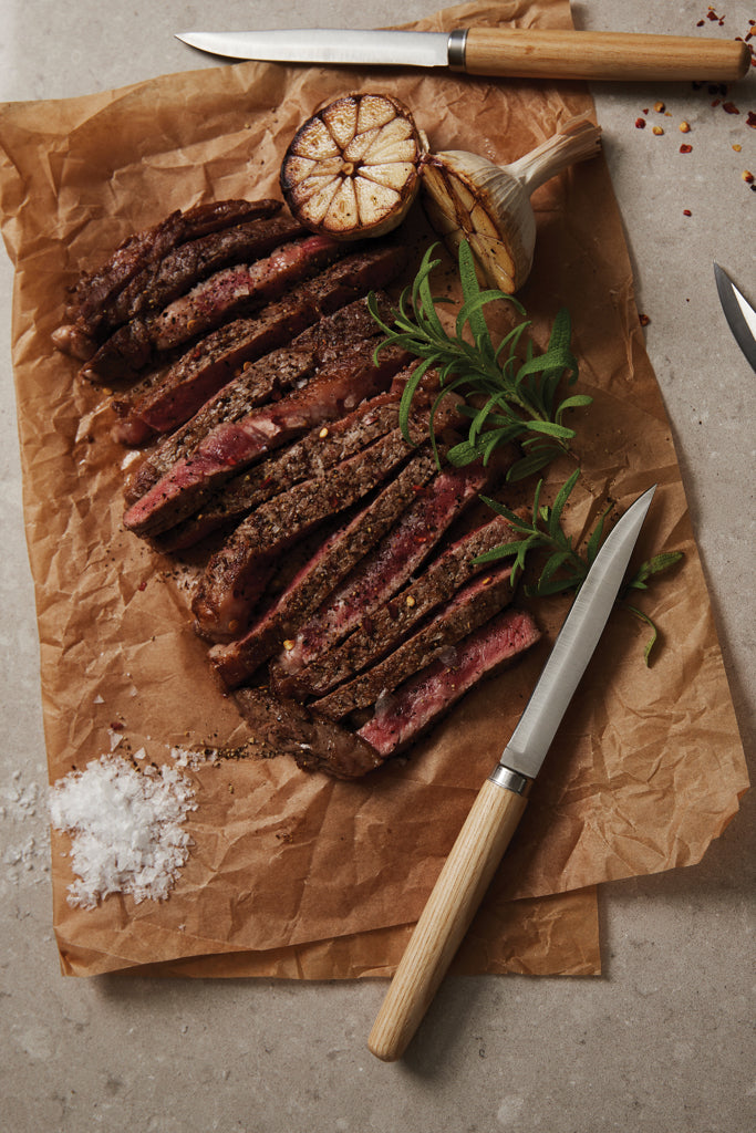 VINGA Retro meat knives - Steel