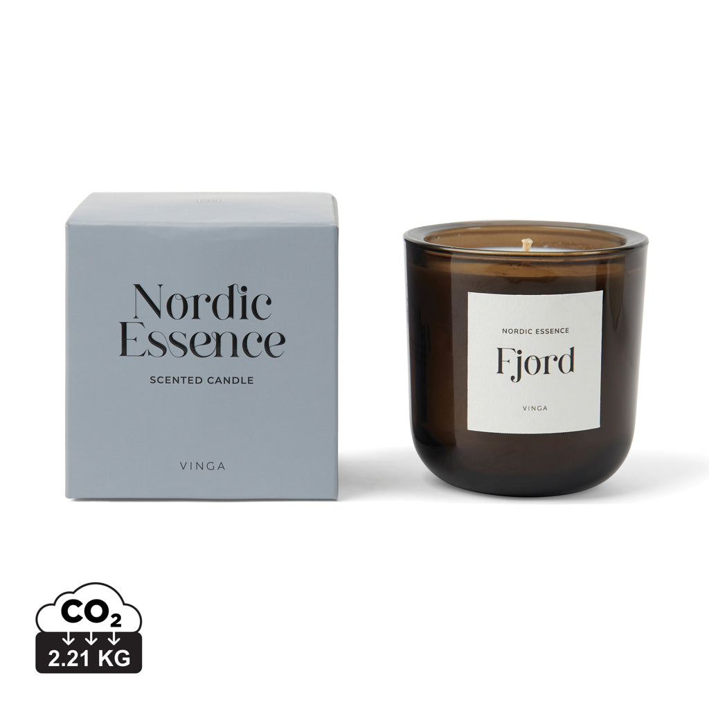 Nordic essence scented candle large - Blue