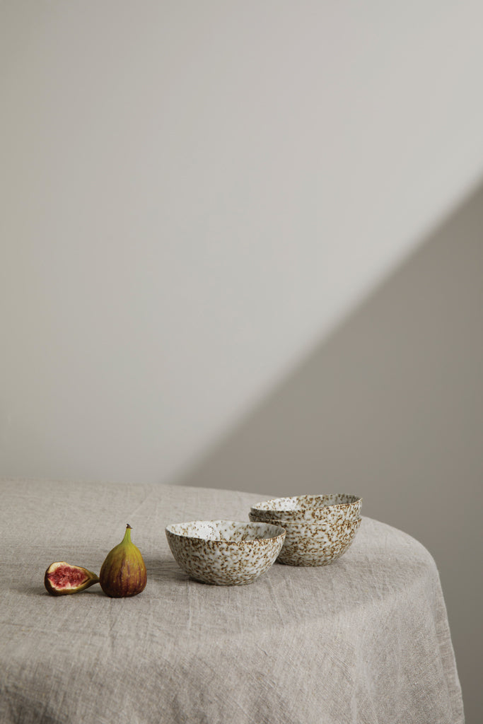 VINGA Nuvem mini bowl, 3 pcs set - Beige