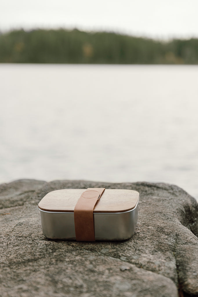VINGA Ciro RCS recycled steel lunch box - Steel