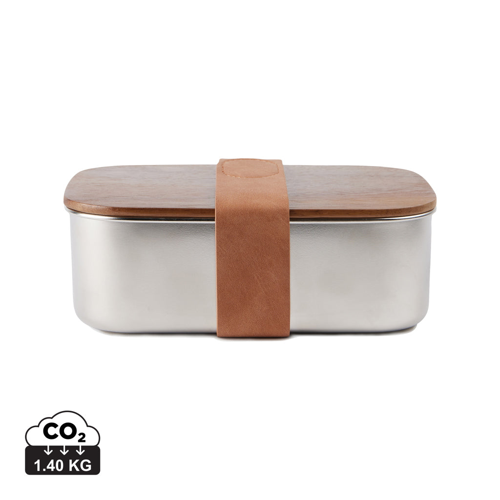 VINGA Ciro RCS recycled steel lunch box - Steel