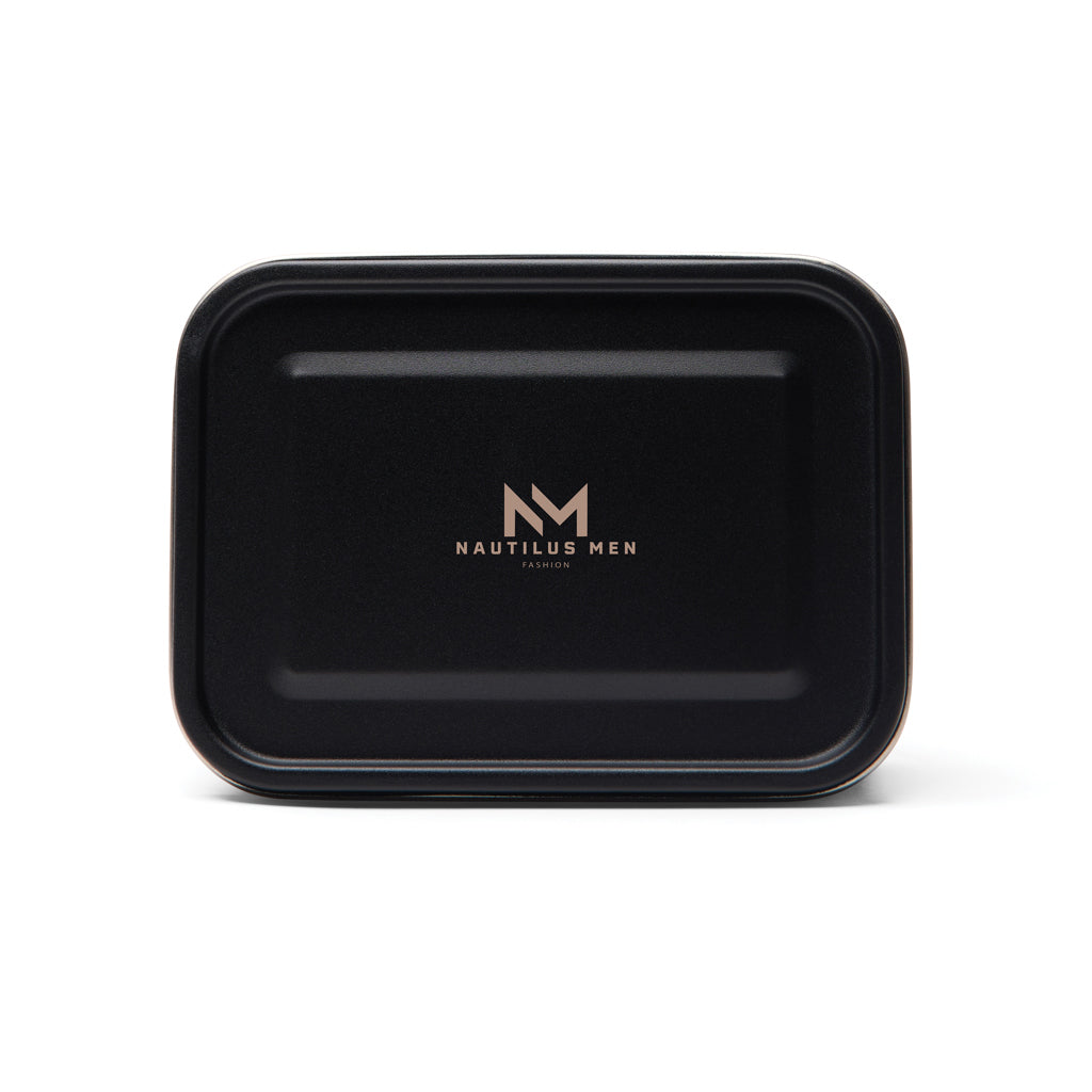VINGA Parks RCS SS lunch box - Black