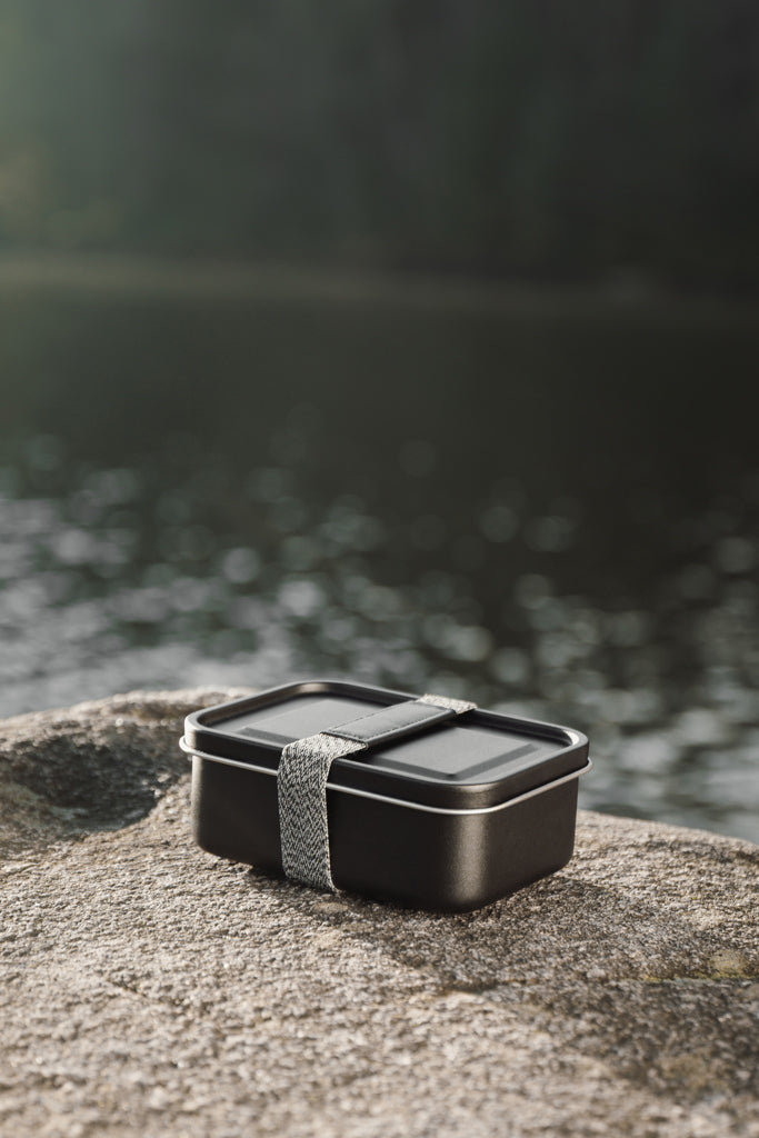 VINGA Parks RCS SS lunch box - Black