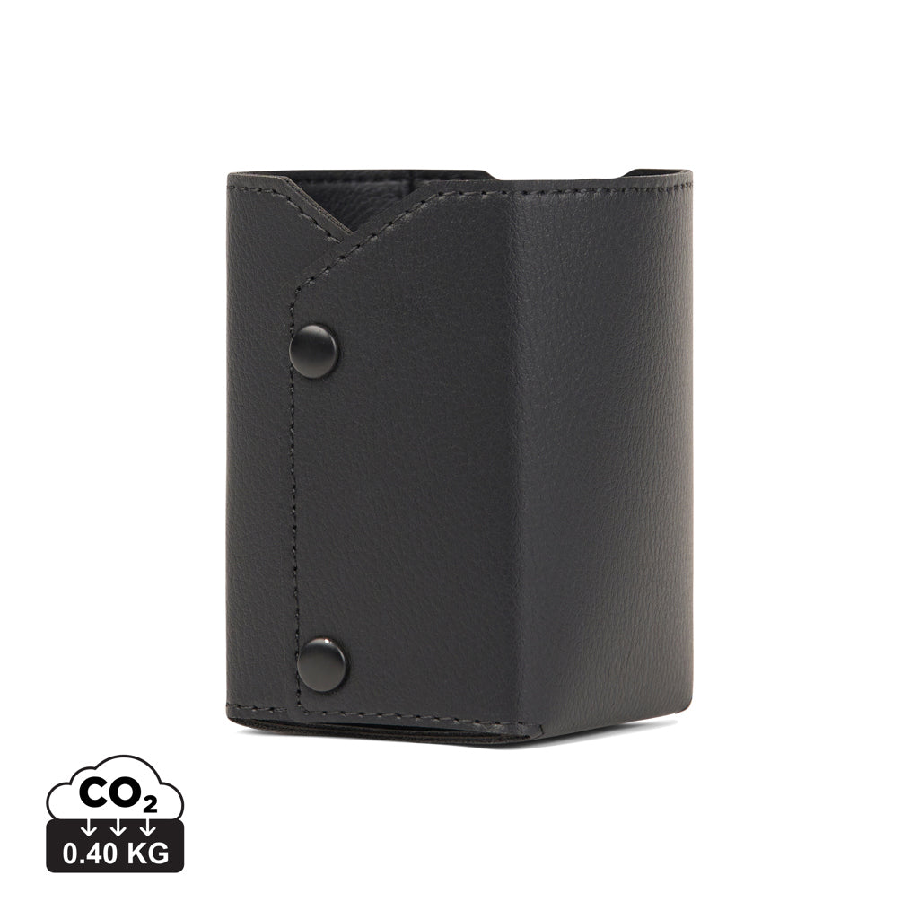VINGA Timo PU RCS RPET pen holder - Black