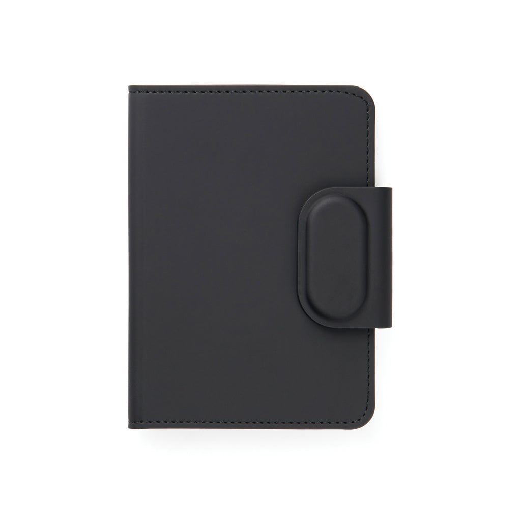 VINGA Baltimore RCS Passport Cover With Finder Dual - Black