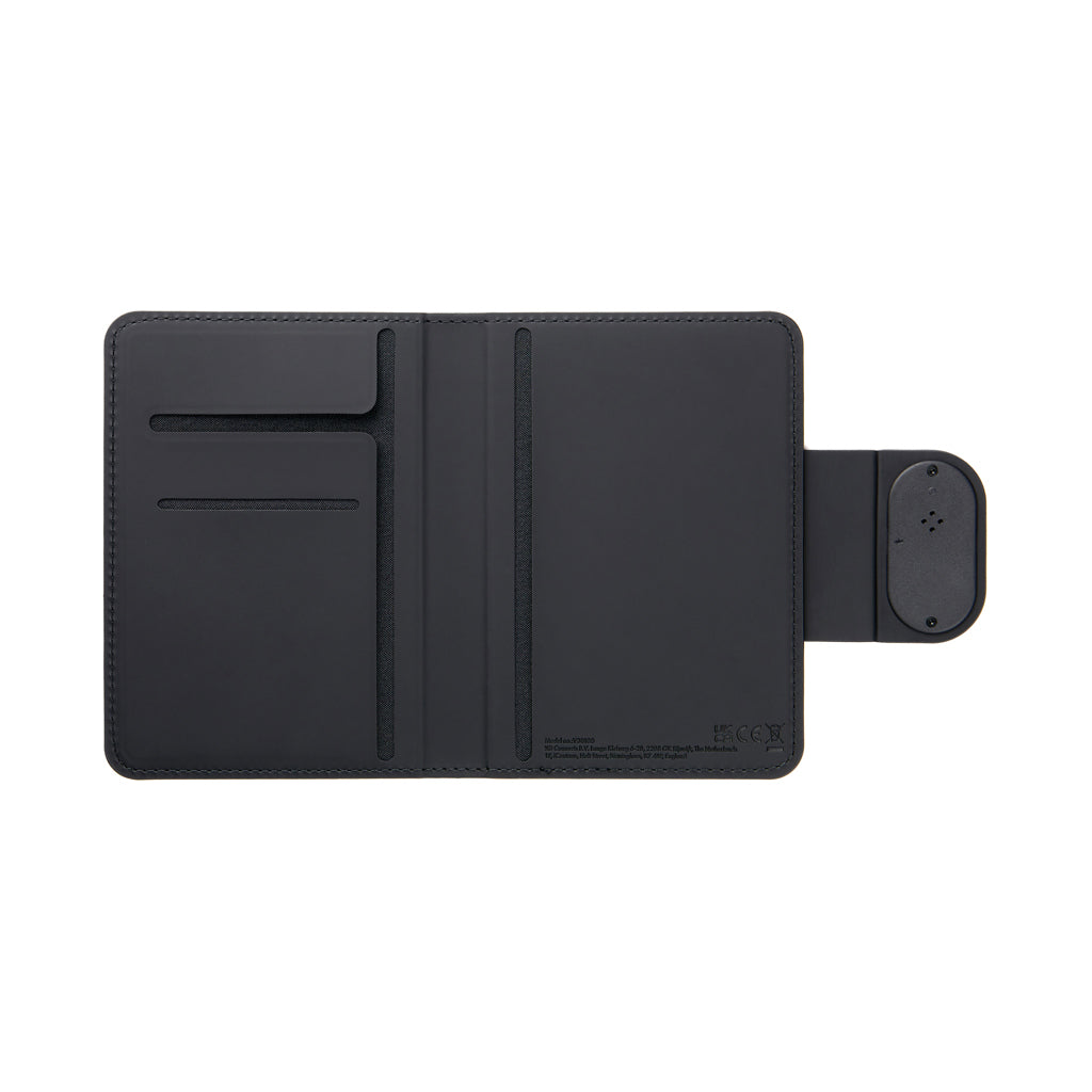 VINGA Baltimore RCS Passport Cover With Finder Dual - Black