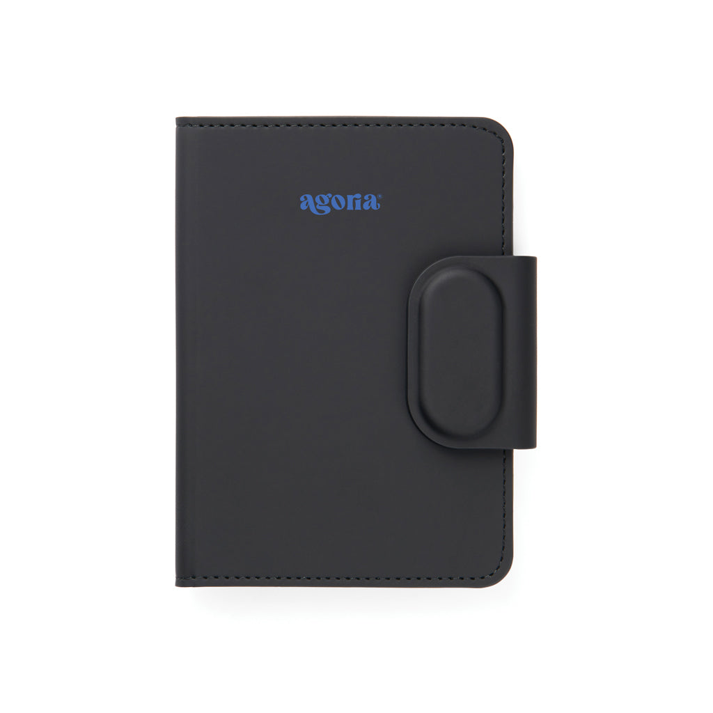 VINGA Baltimore RCS Passport Cover With Finder Dual - Black