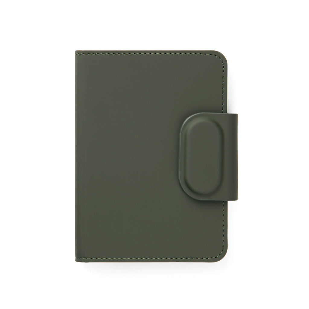VINGA Baltimore RCS Passport Cover With Finder Dual - Green