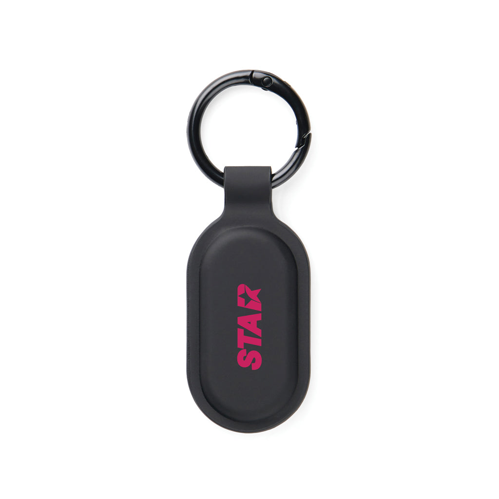 VINGA Baltimore RCS Key tag With Finder Dual - Black