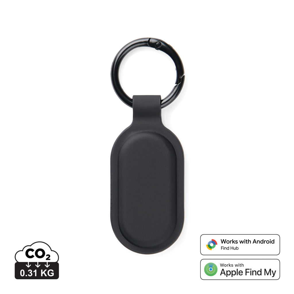 VINGA Baltimore RCS Key tag With Finder Dual - Black