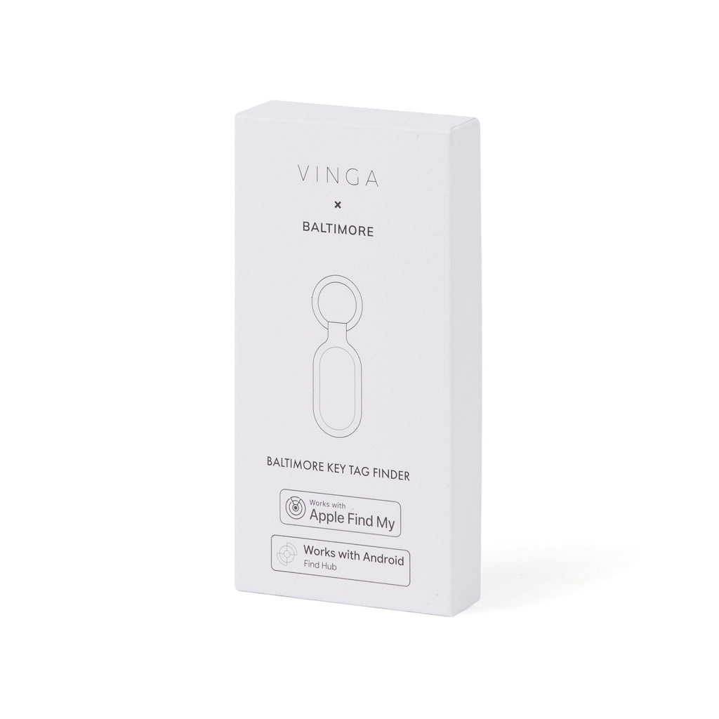 VINGA Baltimore RCS Key tag With Finder Dual - Green