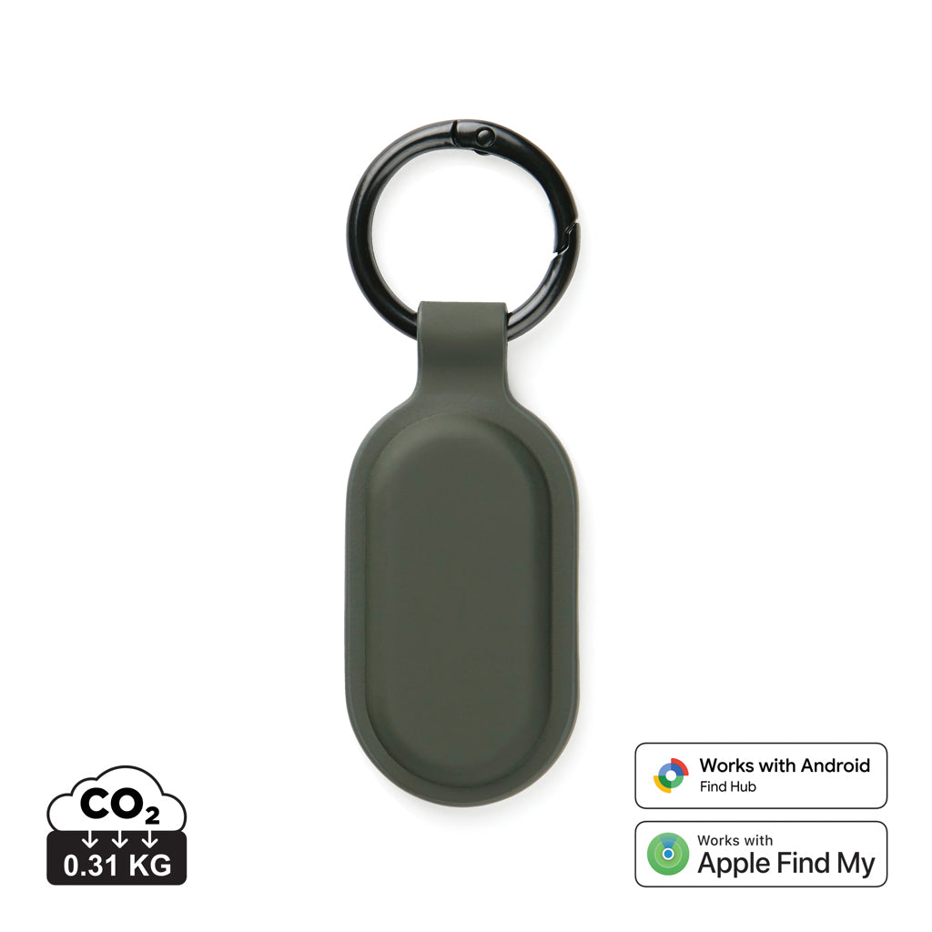 VINGA Baltimore RCS Key tag With Finder Dual - Green