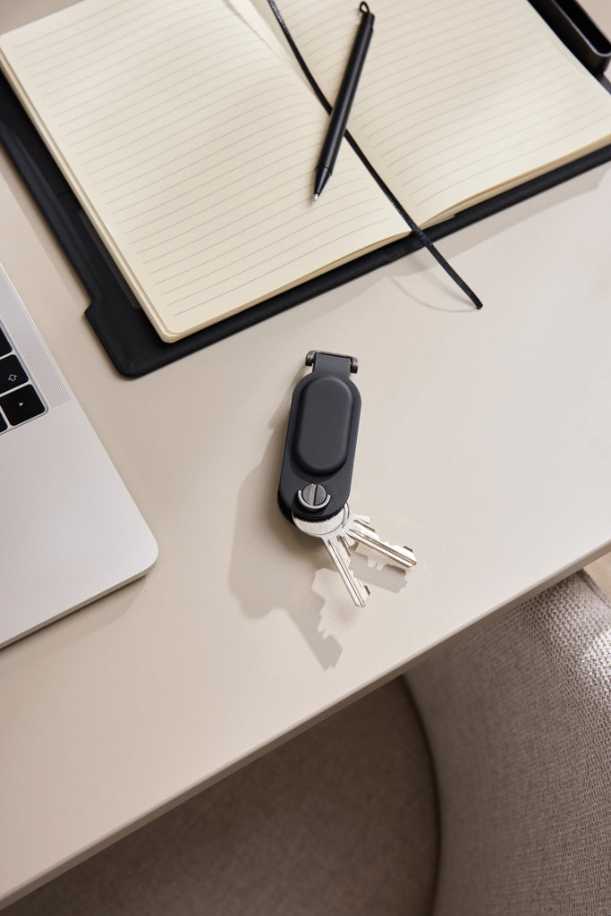 VINGA Baltimore RCS Key Organiser With Finder Dual - Black