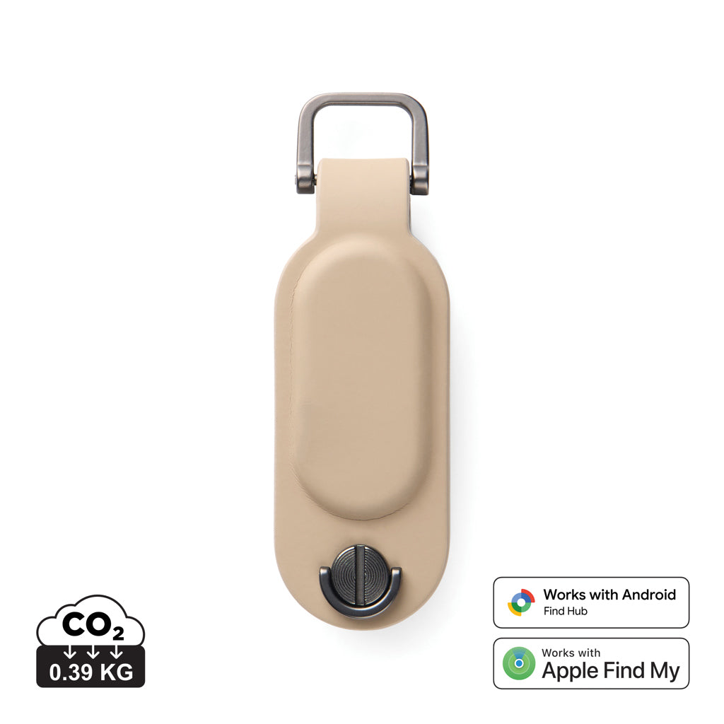 VINGA Baltimore RCS Key Organiser With Finder Dual - Greige