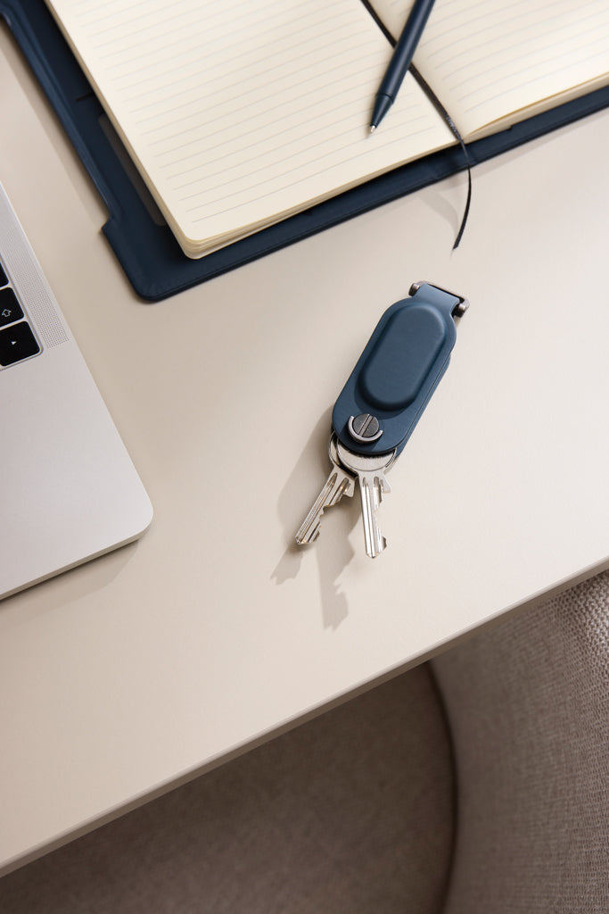 VINGA Baltimore RCS Key Organiser With Finder Dual - Navy